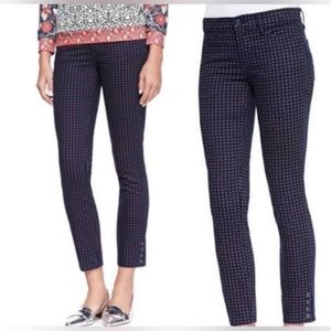Tory Burch Emmy Printed Pants in “Daisy Dots"